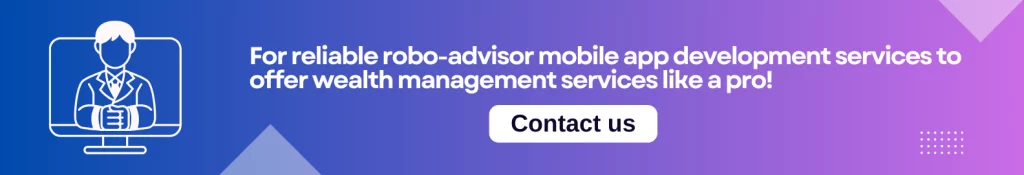 robo advisor mobile app development